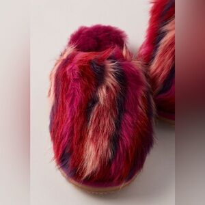 Free People slippers - Mou Carnival faux fur